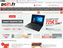 Tablet Screenshot of clients.pc21.fr